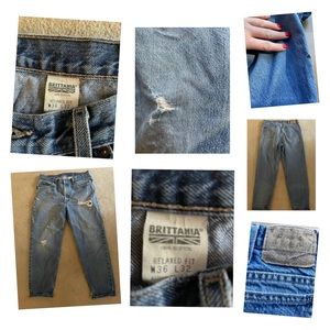 Vintage Brittania Mom Jeans